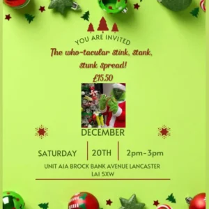 Buffet Lunch With The Grinch & Play: 20th December at 13:30