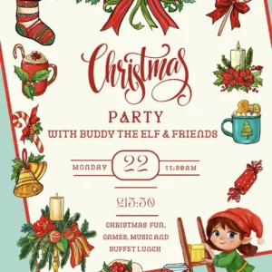 Party With Buddy The Elf & Friends: 22nd December at 11:30