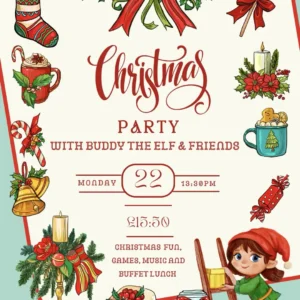Party With Buddy The Elf & Friends: 22nd December at 13:30